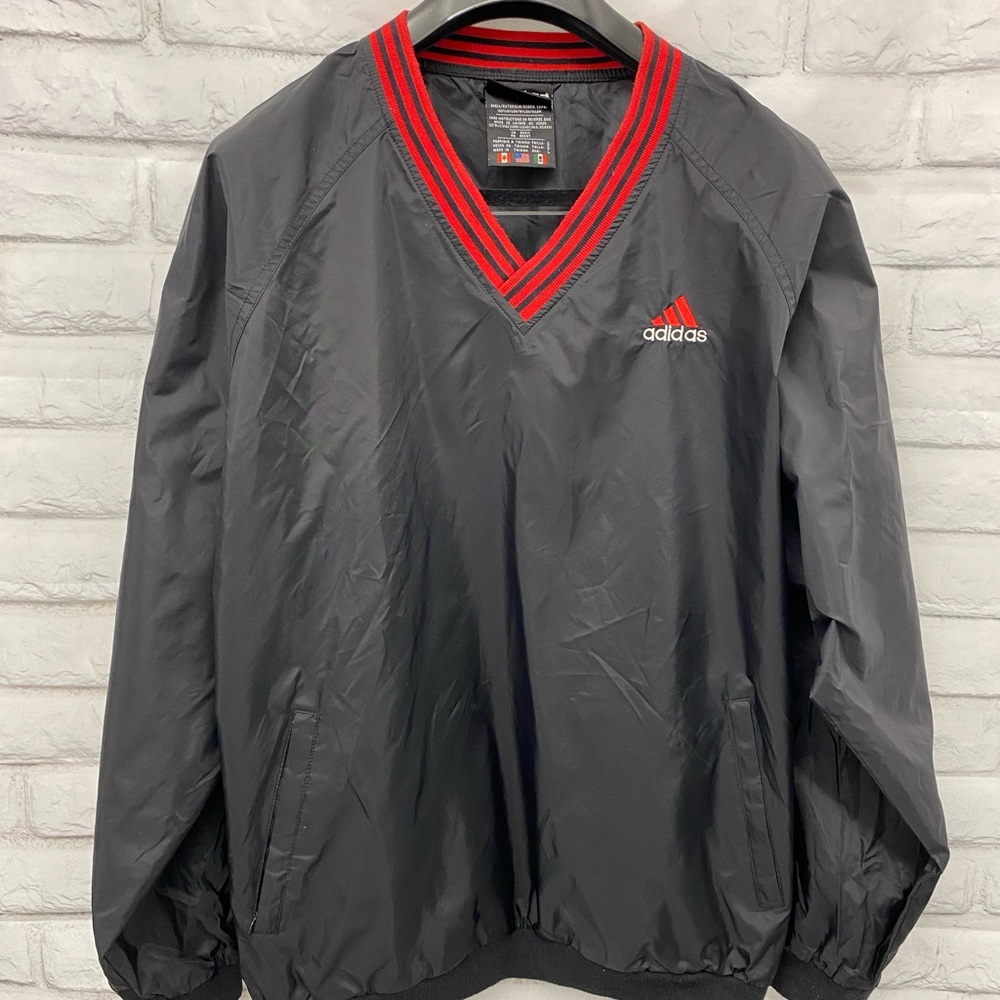 Vintage Addidas Nylon Jacket windbreaker Large